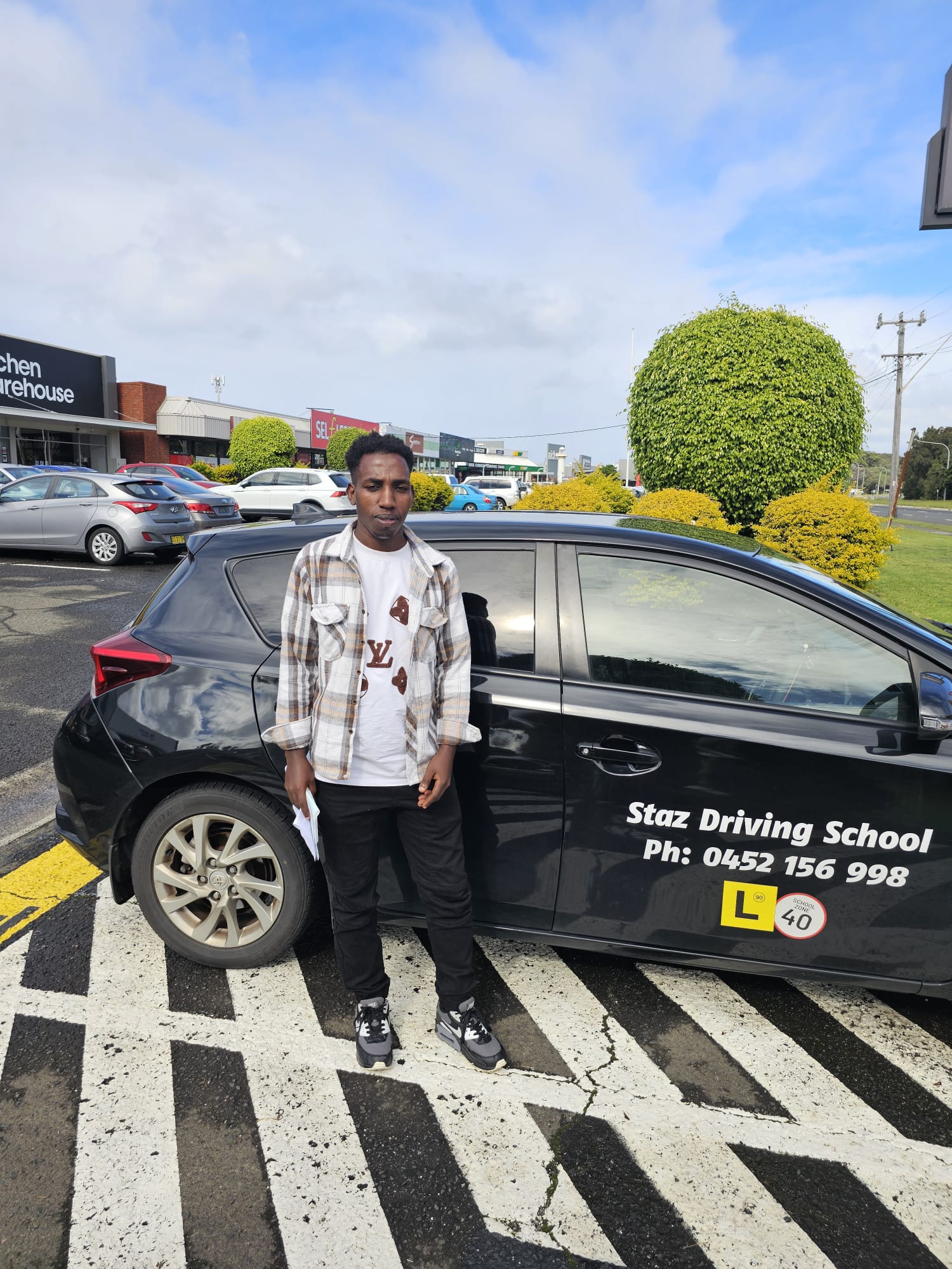 Happy STAZ Driving School Student 1