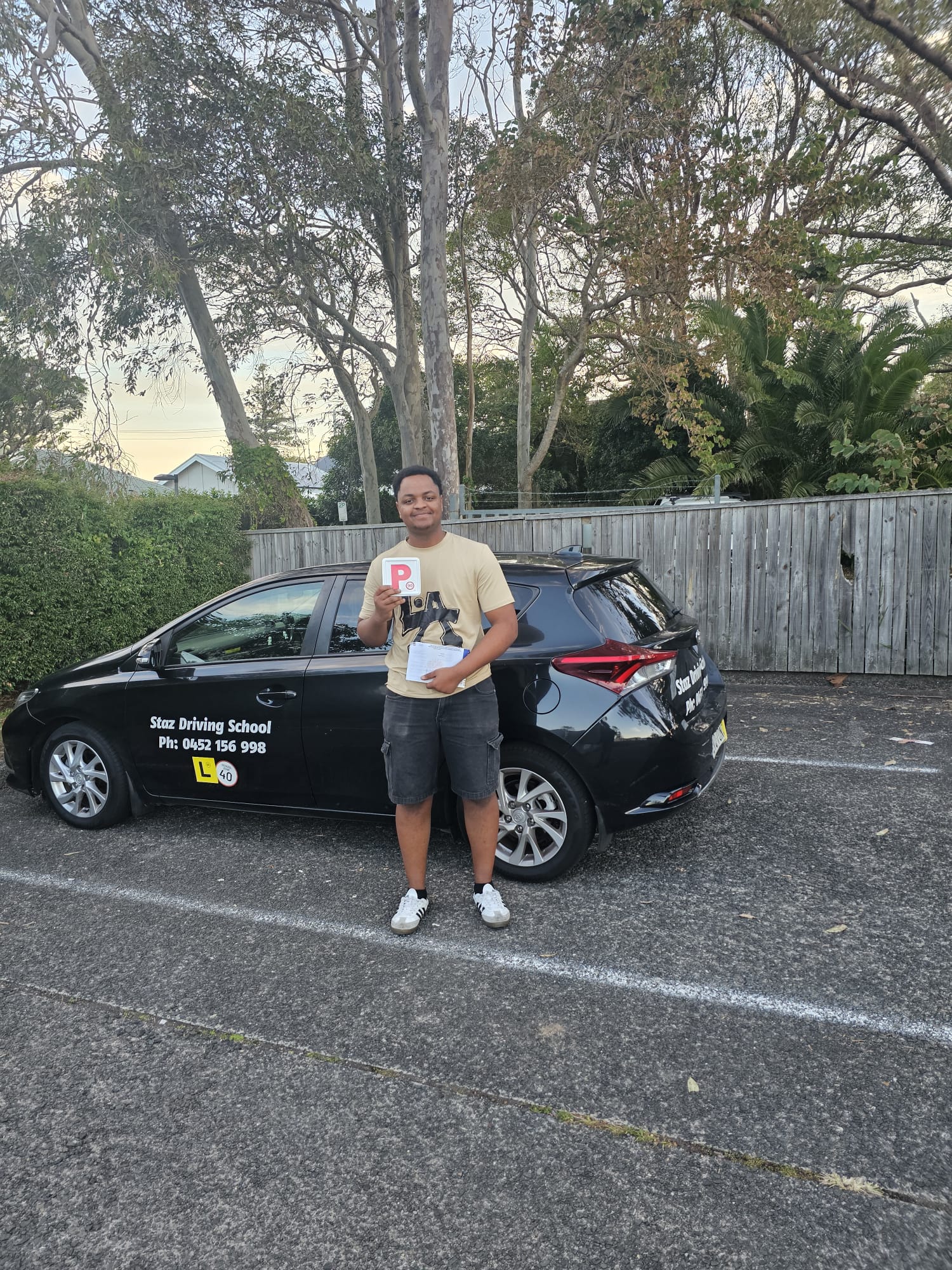 Happy STAZ Driving School Student 4